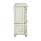 Ellia 68 Inch Vintage Sideboard Server Scrolled Doors 2 Drawer Ivory By Casagear Home BM316495