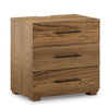 Ira 26 Inch Bedside Nightstand Wooden Frame 5 Gliding Drawers Brown By Casagear Home BM316594