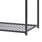 Ovi 78 Inch Twin Bunk Bed Mounted Ladder Ground Level Platform Bed Black By Casagear Home BM316684