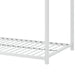 Ovi 78 Inch Twin Bunk Bed Mounted Ladder Ground Level Platform Bed White By Casagear Home BM316686