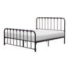 Ethan Twin Size Metal Bed Bronze Spindle Design Heavy Duty Slat Support By Casagear Home BM316826