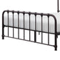 Ethan Twin Size Metal Bed Bronze Spindle Design Heavy Duty Slat Support By Casagear Home BM316826