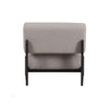 Cid Joy 30 Inch Accent Chair Low Profile Light Gray Velvet Wood Frame By Casagear Home BM317558