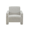 Cid Lily 28 Inch Accent Chair Light Gray Polyester Foam Cushions Wood By Casagear Home BM317595