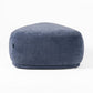 Reno Kini 44 Inch Ottoman River Rock Shape Blue Polyester Wood Frame By Casagear Home BM317621