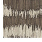 Doen 5 x 7 Medium Area Rug Abstract Wavy Strip Design Cream Brown By Casagear Home BM318231