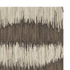 Doen 8 x 10 Large Area Rug Abstract Wavy Strip Design Cream Brown By Casagear Home BM318232