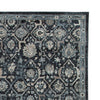 Hiy 8 x 11 Large Area Rug Persian Inspired Floral Motif Black Gray By Casagear Home BM318243