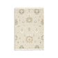 Kia 5 x 7 Medium Area Rug Handwoven Floral Patterns Beige Brown Wool By Casagear Home BM318247