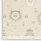 Kia 8 x 10 Large Area Rug Handwoven Floral Patterns Beige Brown Wool By Casagear Home BM318248