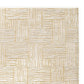 Aden 8 x 10 Large Area Rug Handwoven Basket Weave Design Beige Polyester By Casagear Home BM318276