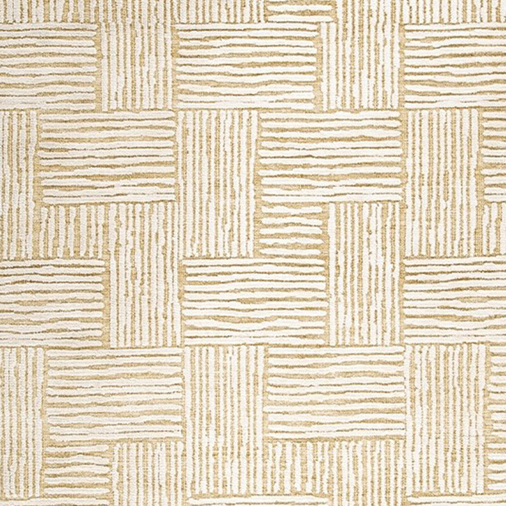 Aden 8 x 10 Large Area Rug Handwoven Basket Weave Design Beige Polyester By Casagear Home BM318276