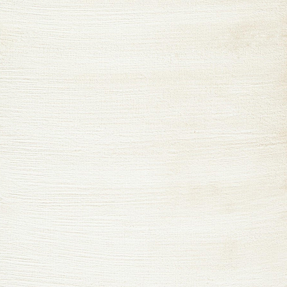 Stebin 5 x 7 Area Rug, Shag Style, Ivory White Polyester, Washable, Cotton By Casagear Home