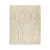 Stebin 5 x 7 Area Rug, Shag Style, 15mm Pile Cream Polyester, Washable By Casagear Home