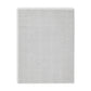 Isha 8 x 10 Area Rug, Stripe Design in Ivory Hues, Polyester, Jute Backing By Casagear Home