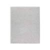 Isha 5 x 7 Area Rug, Stripe Design in Ivory Hues, Polyester, Jute Backing By Casagear Home