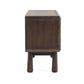 Cid Seby 50 Inch Sideboard Server Buffet Cabinet Espresso Brown Wood By Casagear Home BM318415