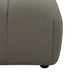 Reno Uni 38 Inch Ottoman Gray Fabric Tufted Design Solid Wood Frame By Casagear Home BM318421