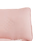 Maxie Full Size Comforter Set with Sham Pink White Polyester Polyfill By Casagear Home BM318563