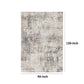 Selena 8 x 10 Area Rug Indoor Outdoor Multicolor Abstract Polyester By Casagear Home BM318567