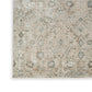 Sula 8 x 10 Area Rug Elegant Classic Neutral Abstract Polyester Cotton By Casagear Home BM318572