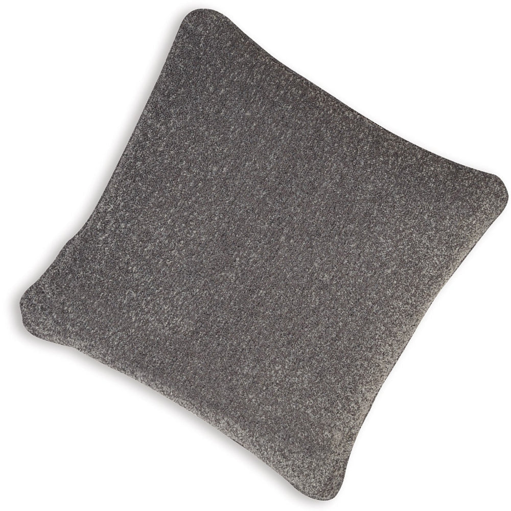 Toen 22 Inch Accent Pillow Set of 4 Indoor Outdoor Dark Gray Polyester By Casagear Home BM318580