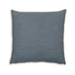 Ina 22 Inch Accent Throw Pillow Set of 4 Square Classic Blue Cotton Linen By Casagear Home BM318587