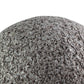 Zean 6 Inch Tabletop Sculpture Set of 3 Sphere Gray Faux Cement Look By Casagear Home BM318600