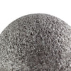 Zean 8 Inch Tabletop Sculpture Set of 3 Sphere Gray Faux Cement Look By Casagear Home BM318601