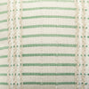 Tony 20 Inch Throw Pillow Set of 4 Striped Design White and Green Cotton By Casagear Home BM318621