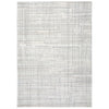 Stena 8 x 10 Inch Large Area Rug, Hand Tufted Abstract Pattern, Ivory Gray By Casagear Home