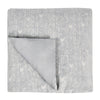 Zima Queen Size Duvet Cover Embroidered Herringbone Pattern Gray Cotton By Casagear Home BM318818