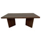 Anisa Coffee Table, 50 Inch Rectangular, Brown Solid Mango Wood Plank Style By Casagear Home