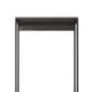 Gin Modular Closet System 1 Rustic Gray Drawer 1 Hanging Rod Black By Casagear Home BM319586