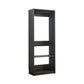 Dee Modular Closet System, 1 Metal Hanging Rod and 1 Shelf, Black Finish By Casagear Home