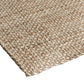 Neme 5 x 8 Medium Area Rug Two Tone Handwoven Grid Pattern Beige Brown By Casagear Home BM319597