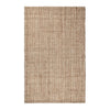 Neme 9 x 12 Extra Large Area Rug, Two Tone Handwoven Grid Pattern, Beige By Casagear Home