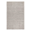 Reya 5 x 8 Medium Area Rug, Indoor Outdoor, Geometric Knotted Pattern Gray By Casagear Home