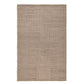 Reya 5 x 8 Medium Area Rug, Indoor Outdoor, Geometric Knotted Pattern Beige By Casagear Home