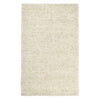 Sane 8 x 10 Large Area Rug, Handwoven Abstract Braided Pattern, Ivory By Casagear Home