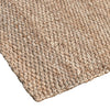 Sane 5 x 8 Medium Area Rug Handwoven Abstract Braided Pattern Beige By Casagear Home BM319612