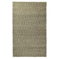 Tyn 9 x 12 Extra Large Area Rug, Handwoven Striped Textured Green Beige By Casagear Home