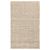 Ging 9 x 12 Extra Large Area Rug, Handwoven Abstract Jute Design, Ivory By Casagear Home