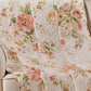 Givi Throw Blanket with Unique Floral Pattern Buttercup Beige Cotton By Casagear Home BM319719