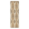 Layla 3 x 8 Hallway Runner Rug, Moroccan Inspired Handwoven Geometric Ivory By Casagear Home