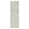 Foed 3 x 8 Hallway Runner Rug, Handwoven, Heathered Effect, Gray White Jute By Casagear Home