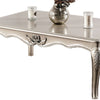 Roche Coffee Table 53 Inch Classical Cabriole Legs Champagne Gold Wood By Casagear Home BM319801