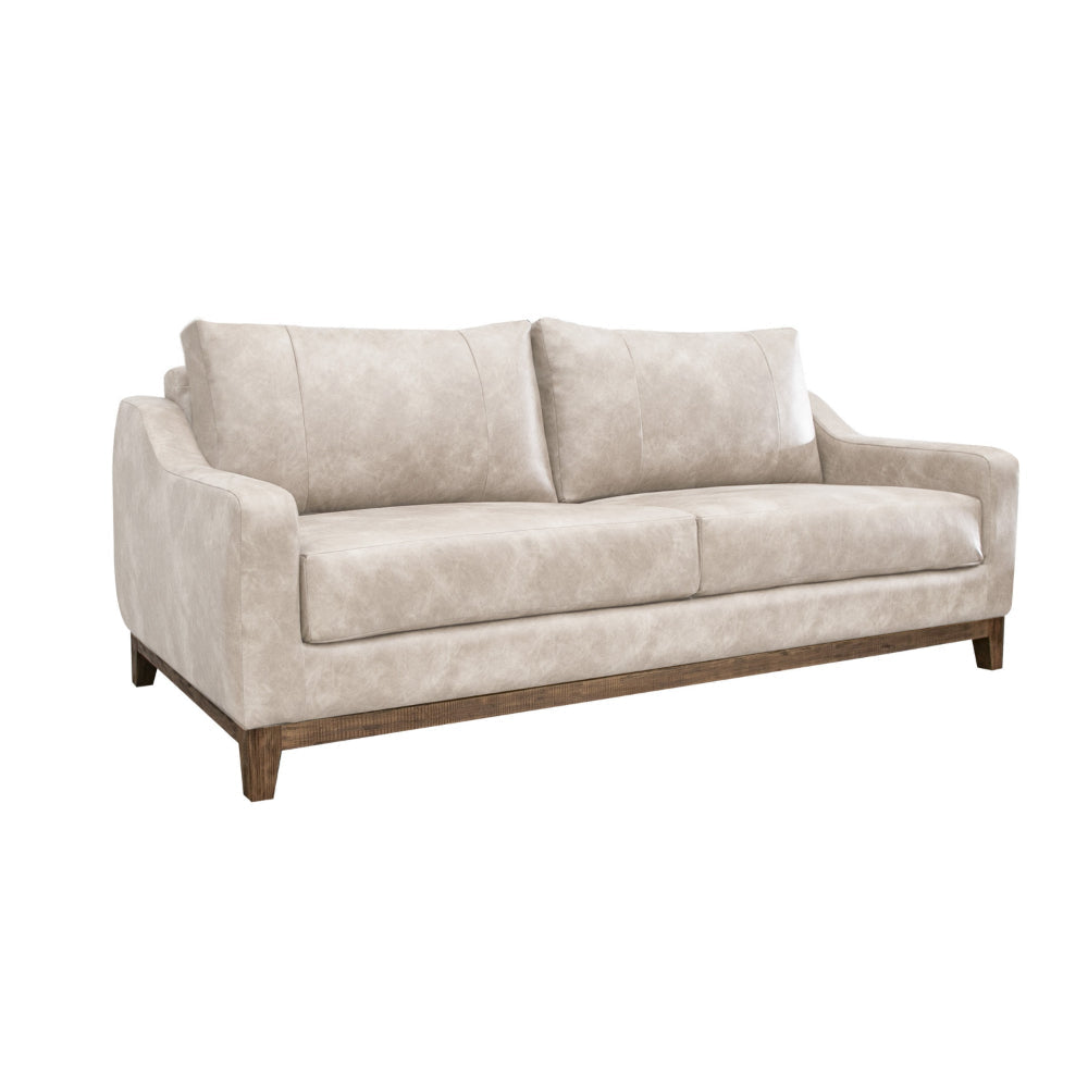 Tuba Loveseat, Gray Polyester, Foam Cushions, Solid Pine Wood, 62 Inch By Casagear Home