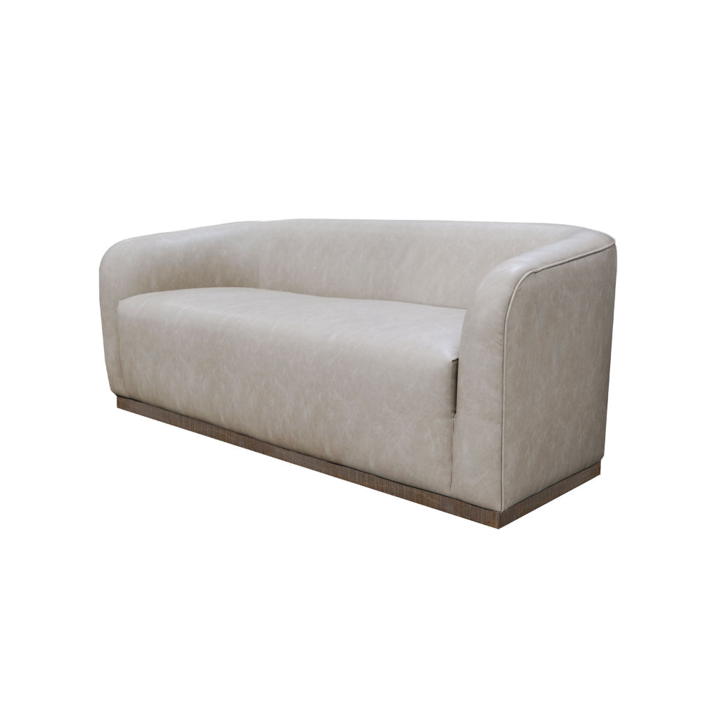 Ino Loveseat Gray Polyester Foam Cushions Solid Pine Wood Base 66 Inch By Casagear Home BM320787