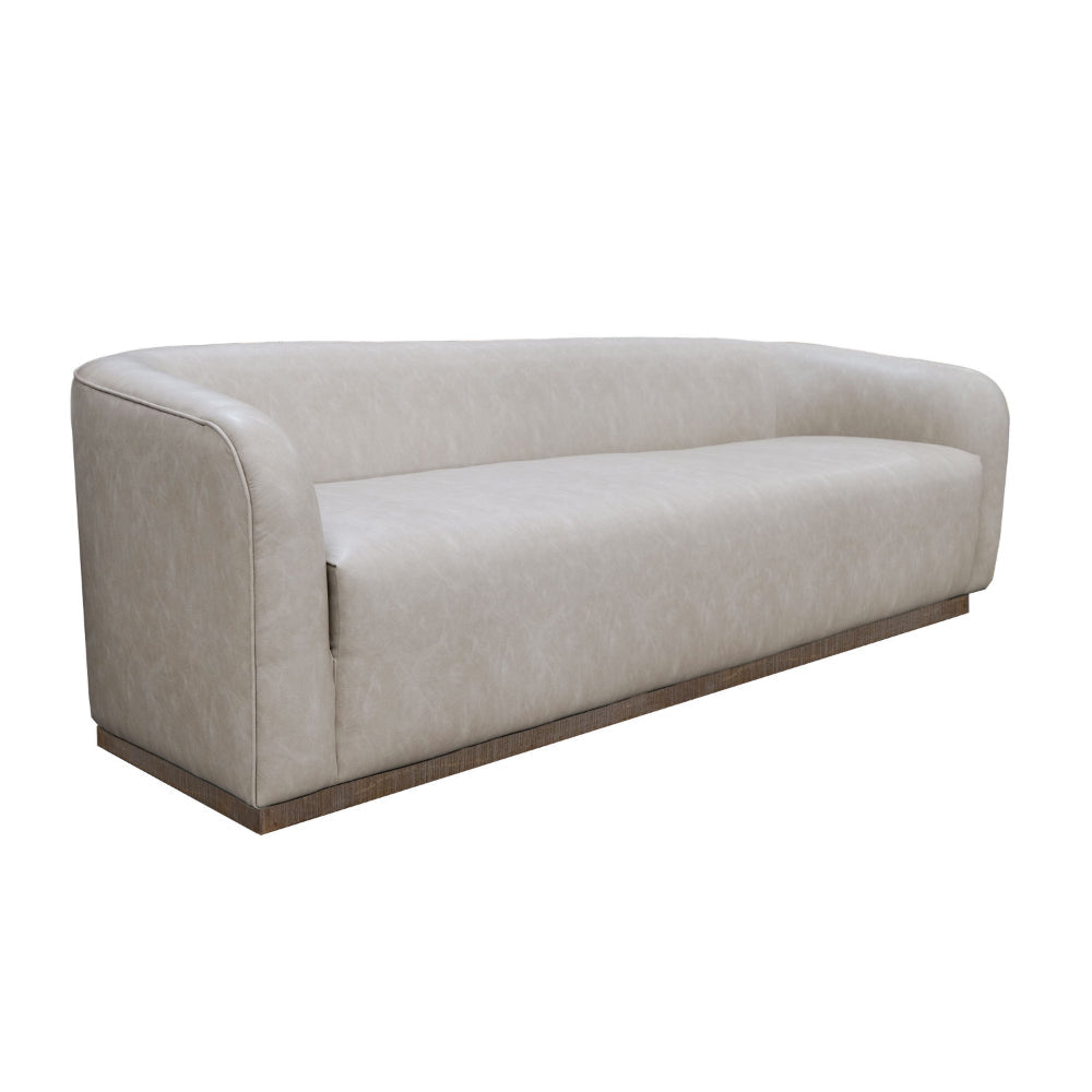 Ino Sofa, Gray Polyester, Foam Cushions, Solid Pine Wood Base, 88 Inch By Casagear Home